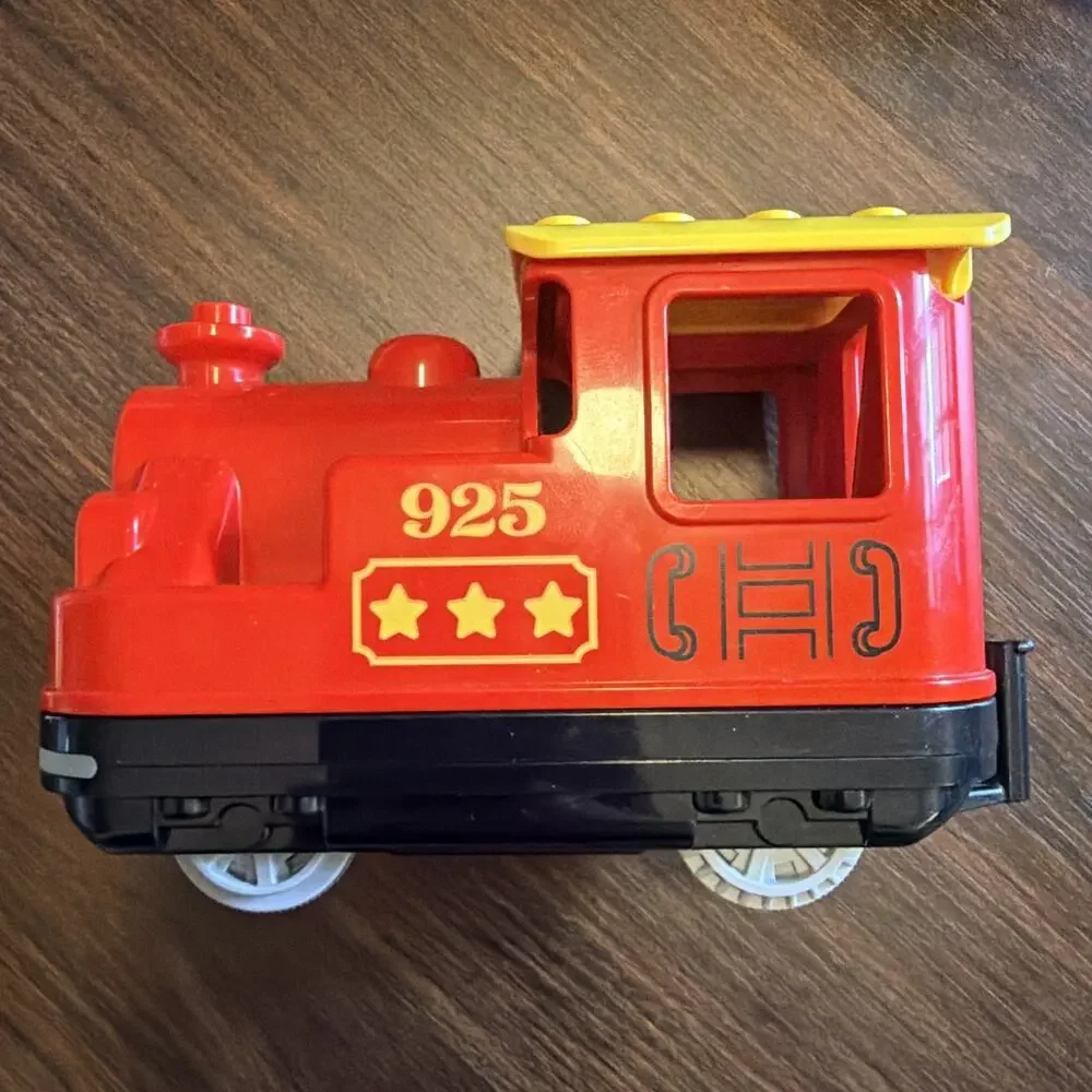LEGO Duplo 10874 Motorized Train #925 w/ Track Pieces , Figures & Action Bricks